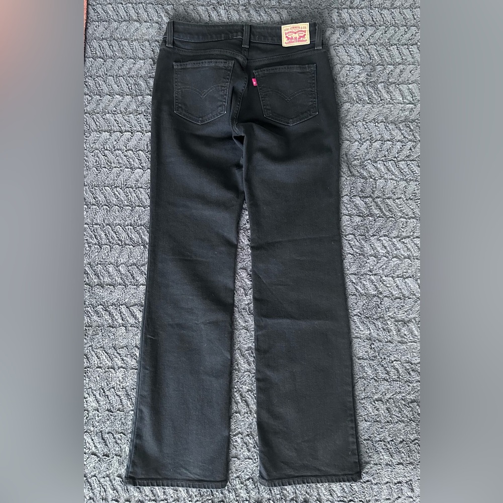 LEVI’s Classic Straight-Leg Women’s Jeans — Black - Picture 2 of 5